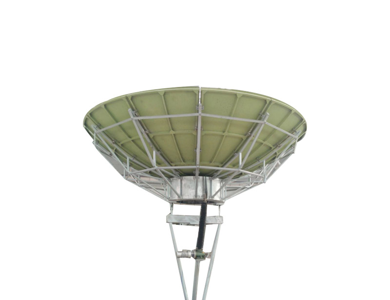 Ku band 3.7m satellite antenna with high accuracy reflector.